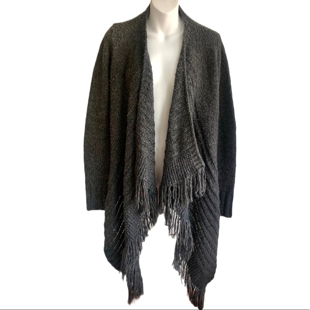 HOLLISTER open front cardigan wrap sweater. Womens size medium - Picture 2 of 9